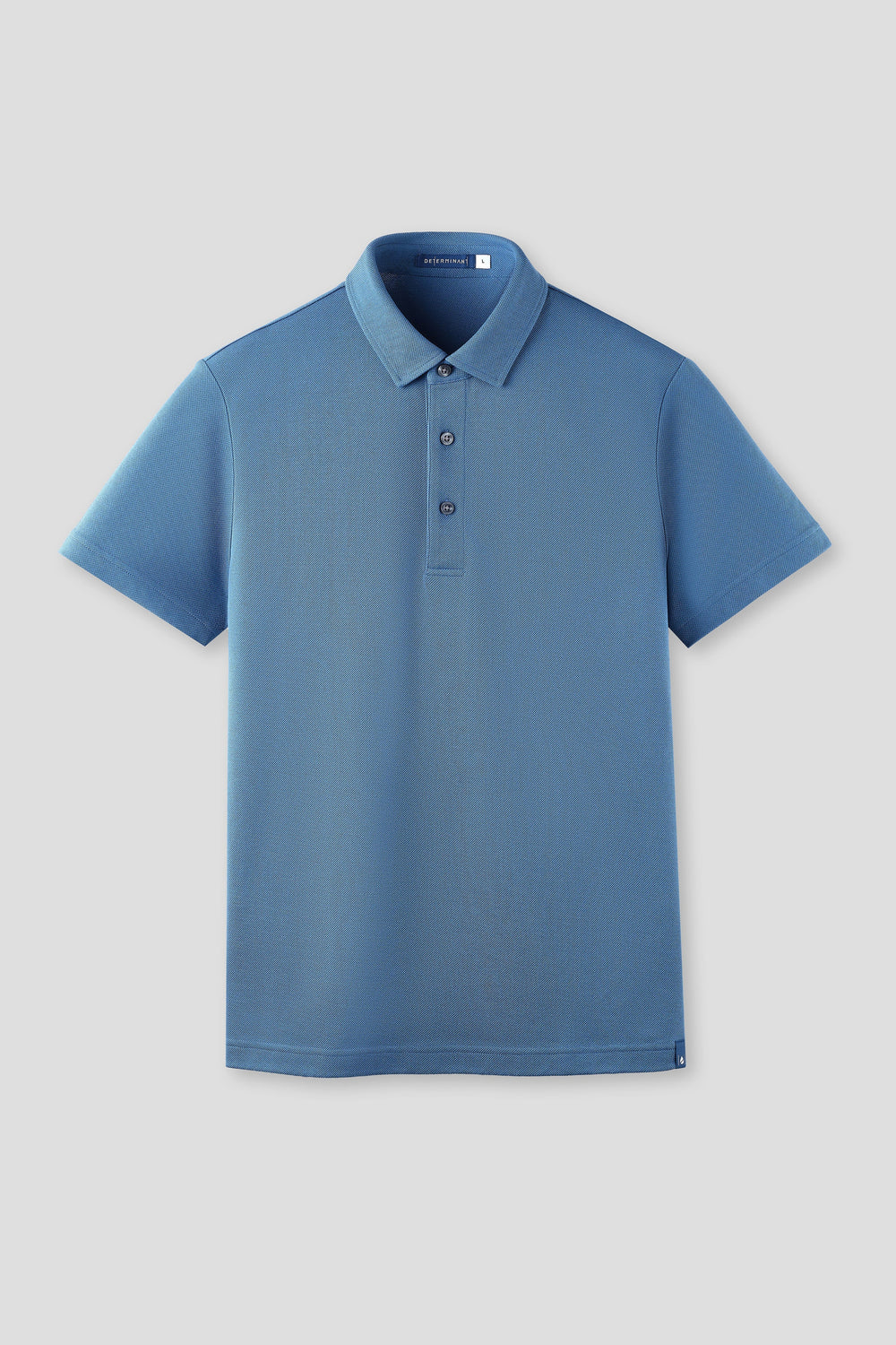 “Frozen in Tones” Waterless Dye Polo | Arctic Sky BL9035