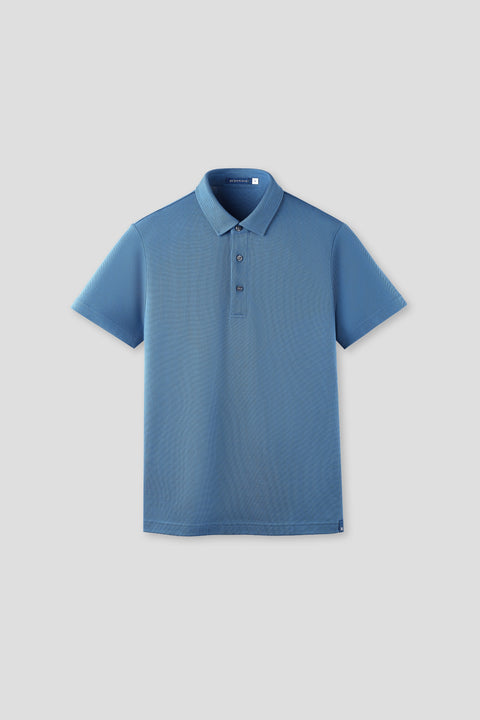 “Frozen in Tones” Waterless Dye Polo | Arctic Sky BL9035