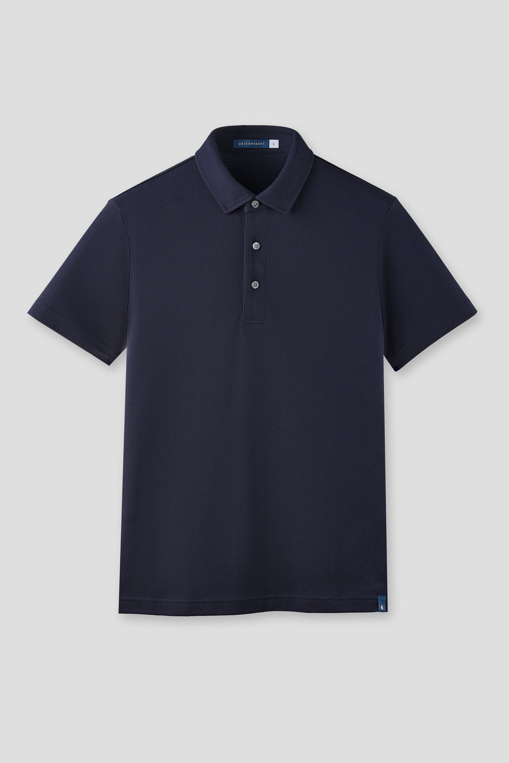“Frozen in Tones” Waterless Dye Polo | Polar Navy NNY240