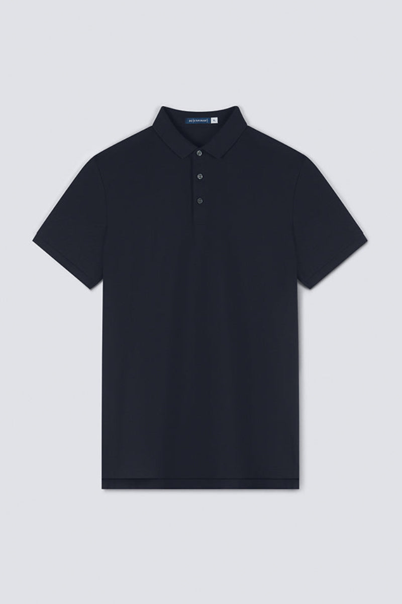 VISDRY™ 3-Button Pique Polo | Navy NNY096
