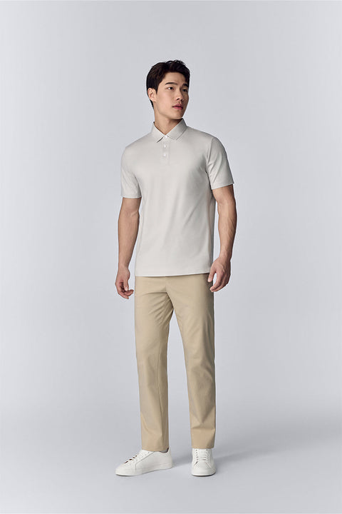 InstantCool Jersey Polo | Light Grey GYFL01