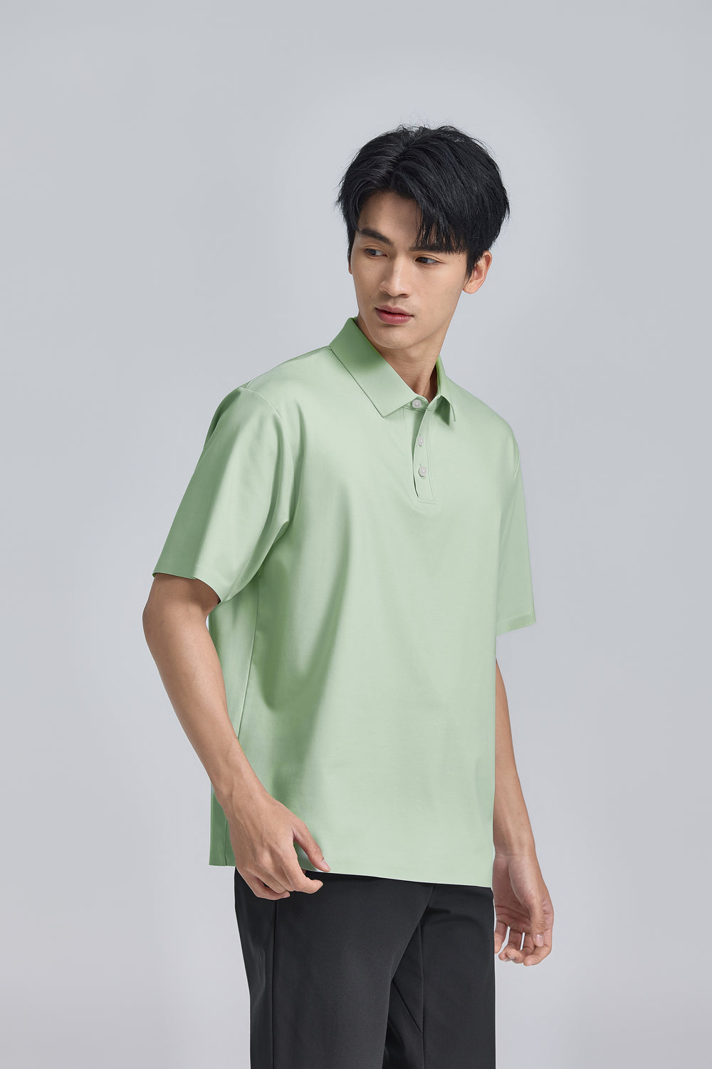 InstantCool Bonded Jersey Polo | Sage Green PT6208