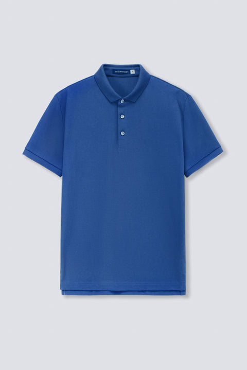 VISDRY™ 3-Button Pique Polo | Blue NYE075