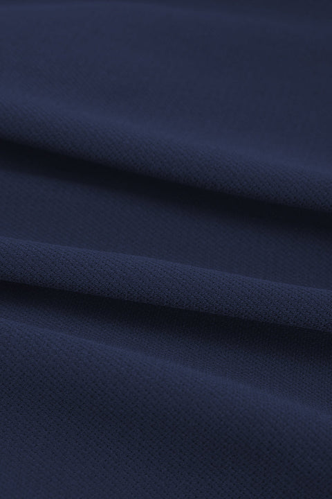 CottonSTRETCH Lightweight Knit Smart Blazer | Navy NNY096