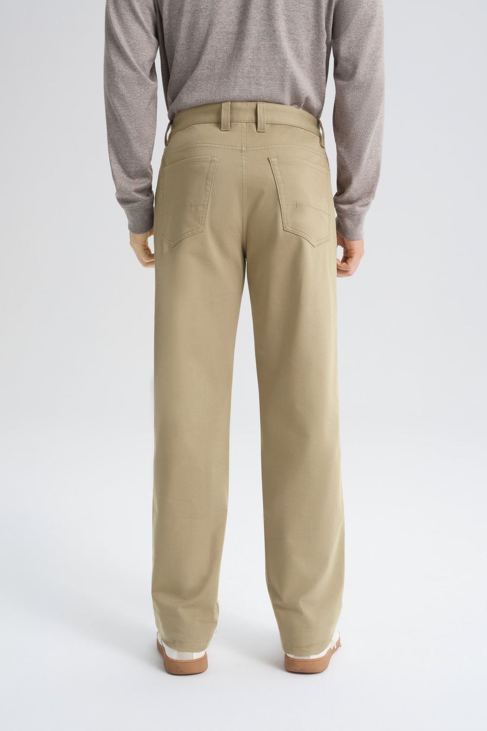 Stretch 5-Pocket Chino Pants | Deep Khaki 44285P