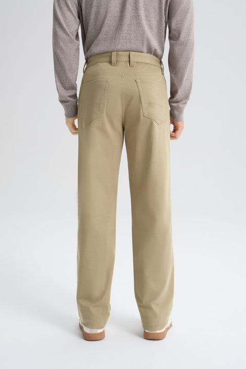 Stretch 5-Pocket Chino Pants | Deep Khaki 44285P