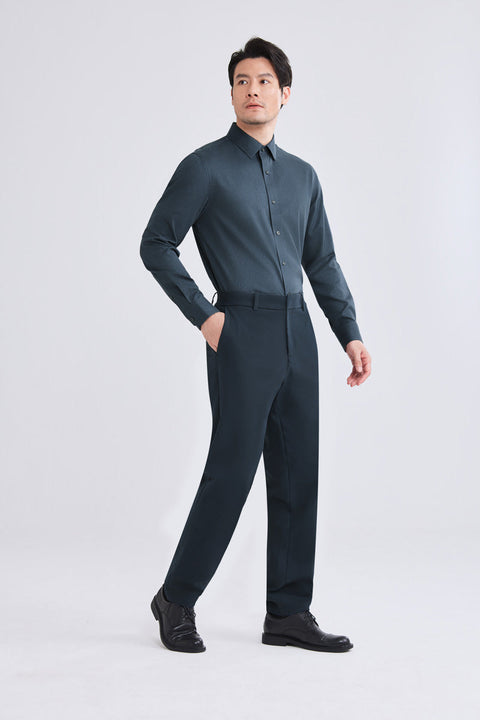 CottonSTRETCH Smart Pants | Navy 23070N