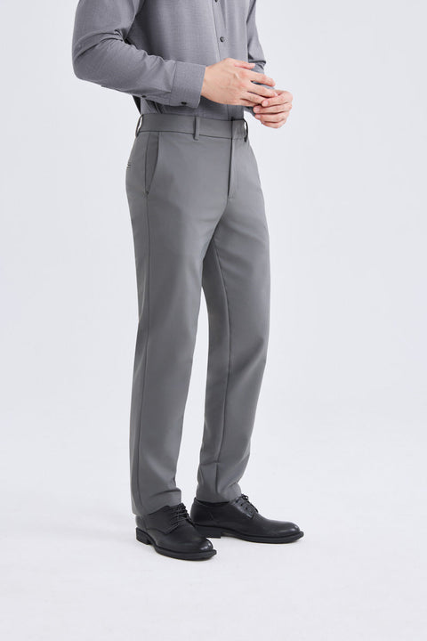 CottonSTRETCH Smart Pants | Smoke Grey 27900N