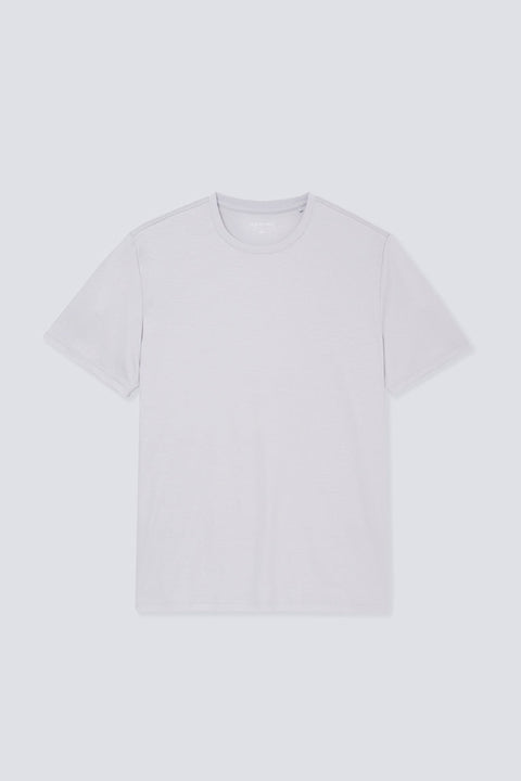 Softex Crew Neck T-Shirt | Light Grey GYFL01