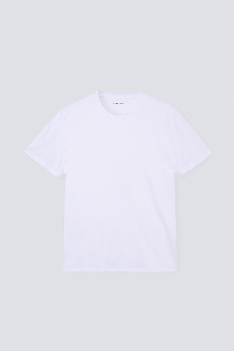 Softex Crew Neck T-Shirt | White WH001Z