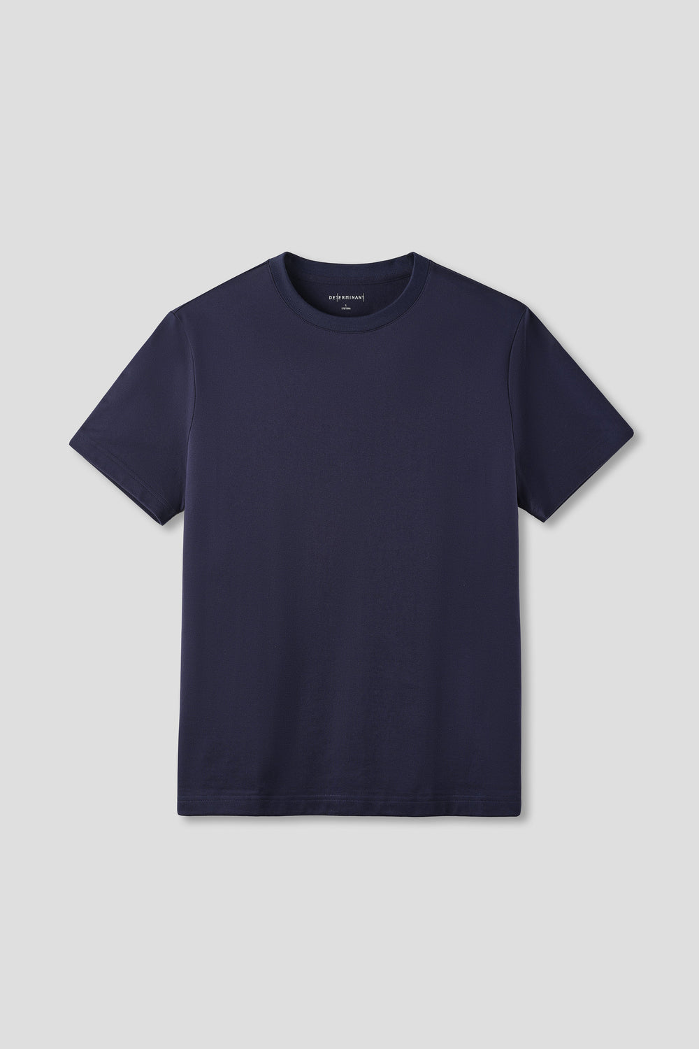 “Frozen in Tones” Waterless Dye Crew Neck T-Shirt | Polar Navy NNY240