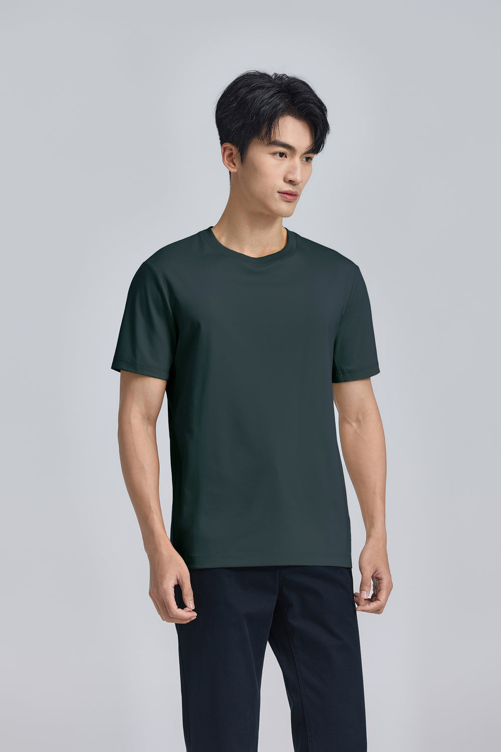 InstantCool Jersey Crew Neck T-Shirt | Pine Green PT5212