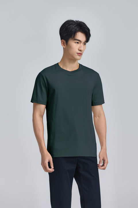 InstantCool Jersey Crew Neck T-Shirt | Pine Green PT5212