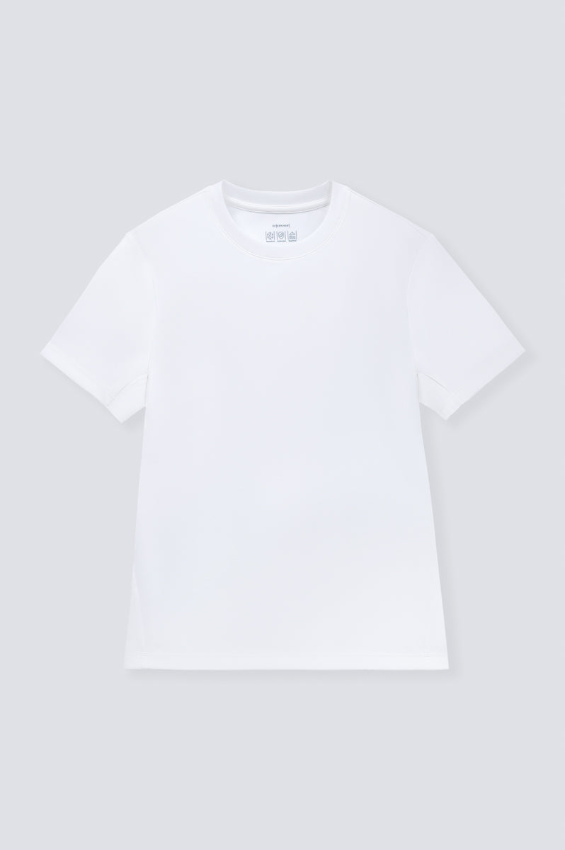 InstantCool Jersey Crew Neck T-Shirt | White WH001Z