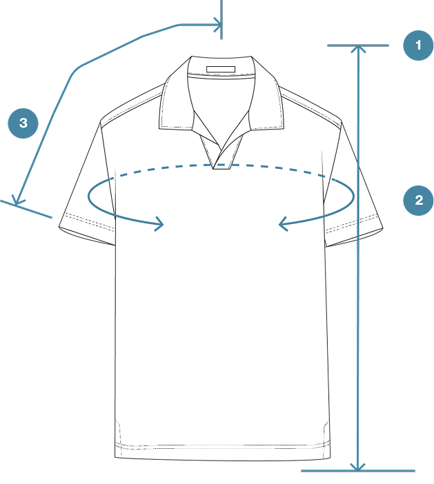How to Measure InstantCool Jersey Polo
