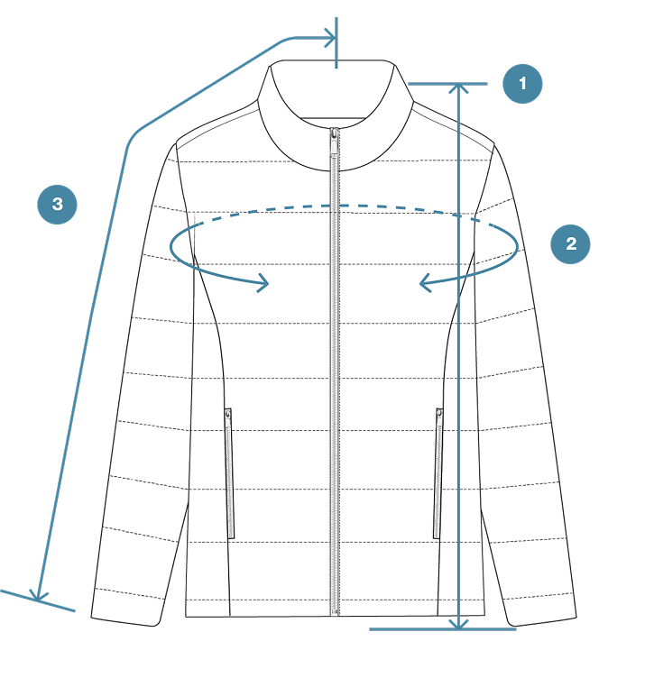 How to Measure Water-Repellent Hybrid Lightweight Down Jacket